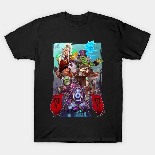 

World of Warcraft For the HORDE! T-Shirt
