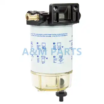 Boat Fuel Filter Marine Engine Fuel Water Separator for Mercury Yamaha Outboard 10 Micron