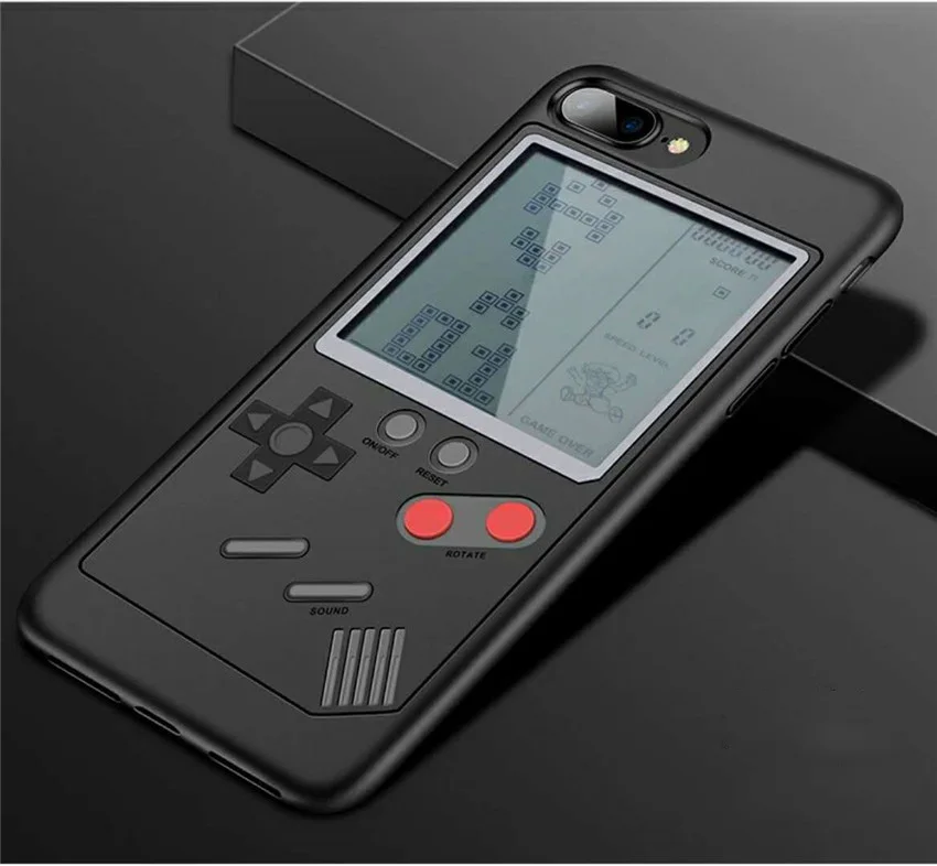 Ninetendo Tetris Gameboy чехол для телефона huawei P20 Pro Чехол Мягкий край игровая консоль задняя крышка для huawei P20pro P20 чехол s - Цвет: black