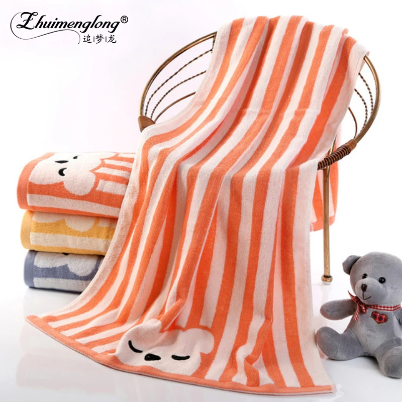 Zhuimenglong New Bath Towel 1PCS 140*70CM 100 Cotton Towels Adult