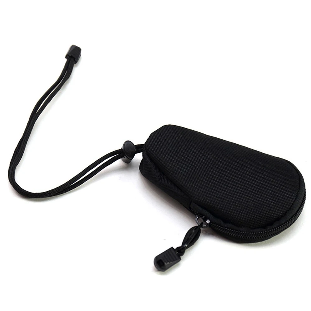 Black Мини Открытый EDC сумка для переноски Портативный Ключ монета кошелек дорожный ключ чехол держатель для ключей Открытый лагерь Поход снаряжение - Цвет: Black