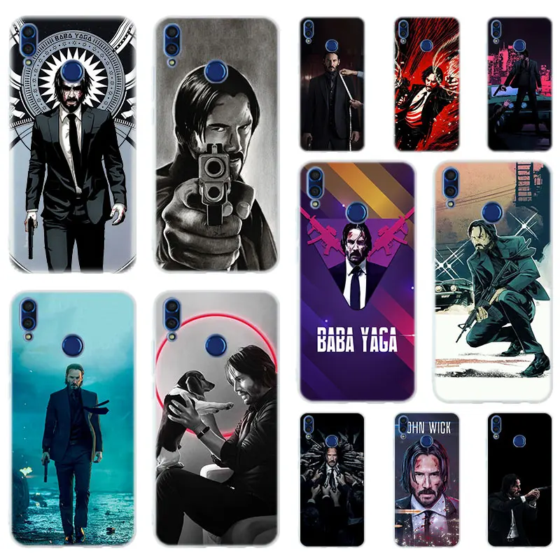 

John Wick Soft TPU Case Cover For Huawei Honor 20i 10i 9 Lite 6X 7X 8X Max 7A 5.7inch 8A 8C V20 PLAY 9i