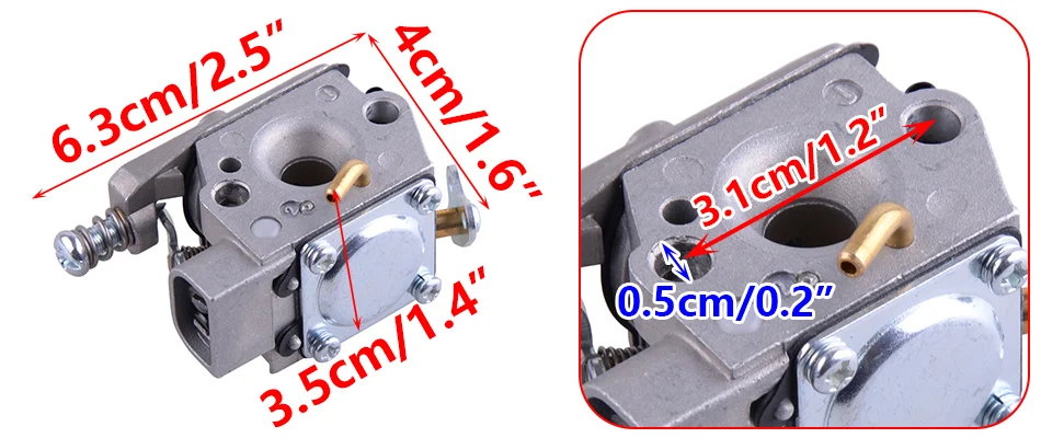 LETAOSK Carburetorv WT-589, WT-589-1, WT-402 подходит для бензопилы Echo CS340 CS341 CS345 CS346