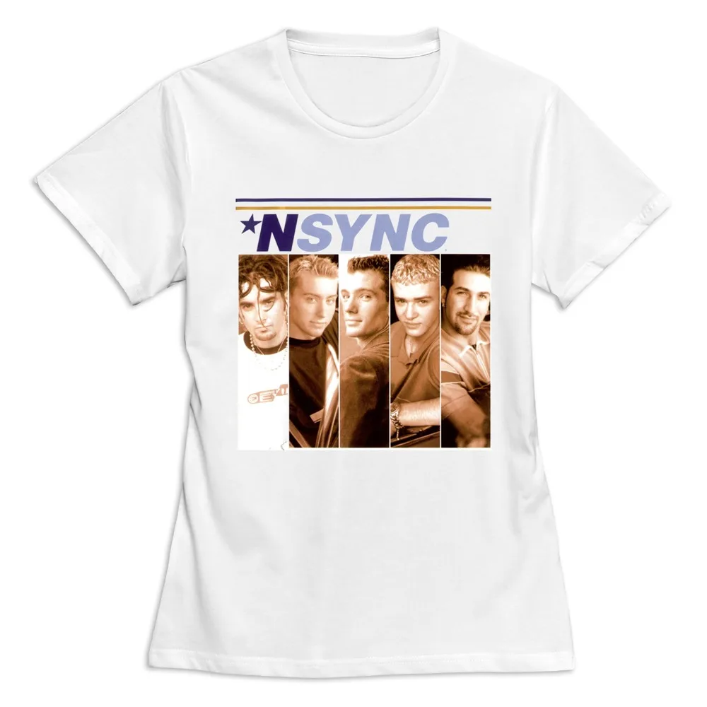 NSYNC T Shirt for Women 100 Cotton Classic Female TShirt 2015 Best