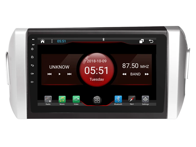 Clearance WITSON 10.2"FULL HD TOUCH SCREEN Android 9.0 Octa-Core Car GPS Multimedia Navigation for TOYOTA INNOVA (RHD) Car DVD Player 2