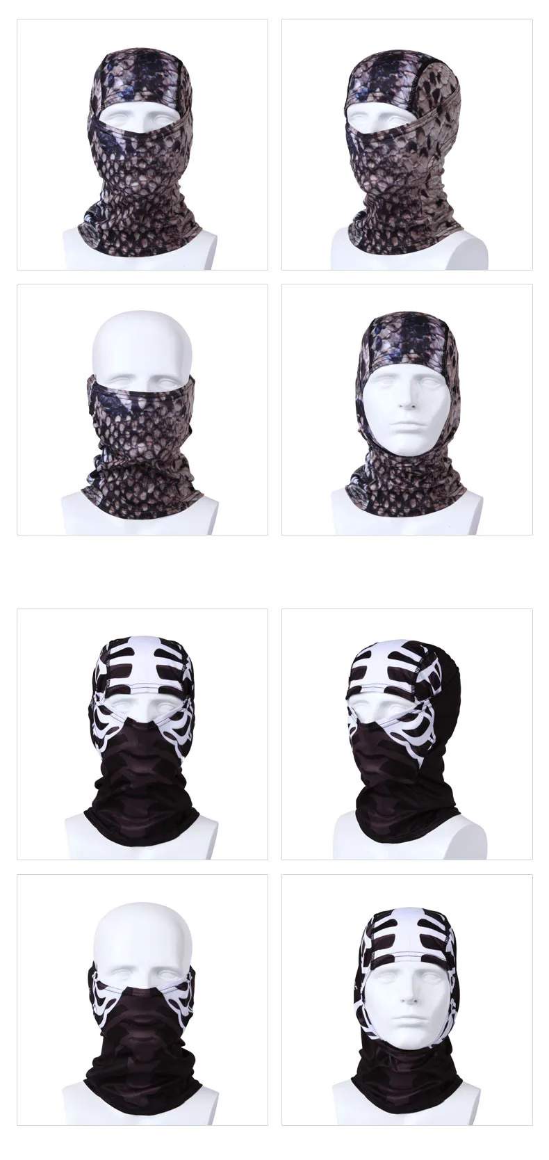 Новая 3D уличная спортивная маска велосипедная маска наездника шарф шарфы бандана волшебный шарф защита полная маска для лица