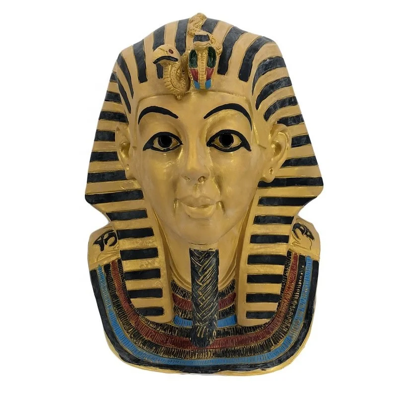 Fabulous Realistic Cosplay Costume Party Halloween Wonderful God Egyptian Pharaoh Mask Fabulous Realistic Cosplay Costume Party Halloween Wonderful God Egyptian Pharaoh Mask