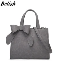 Bolish Drop shipping Vintage Shoulder Bag Female Causal handbag Lady Daily Shopping Crossbody Bag Bolsa Feminina De Marca Famosa