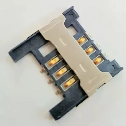 

200PCS SIM card reader connector replacement for ZTE Blade L2 FOR LG L80 socket holder