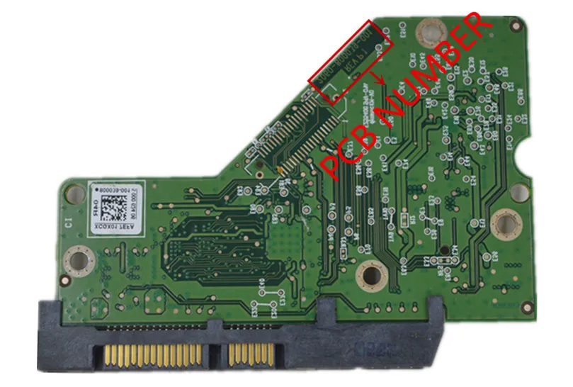 HDD PCB Jia Yuan Sheng логическая плата/плата номер: 2060-800039-001 REV P1, 2060 800039 001/800039-101 800039-401