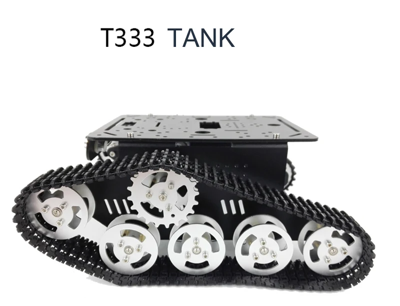 37 T333 Танк автомобильный двигатель гусеничный умный автомобиль настенный Робот Модель
