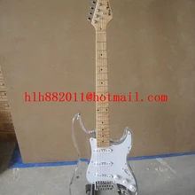 Большой Джон Одиночная волна электрогитара с органическим стеклом тела сделано в Китае JY-4