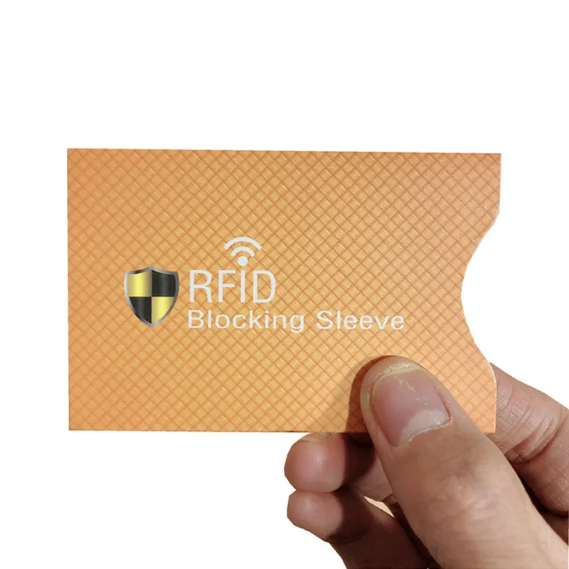 Для RFID Карточки Анти кражи рукав кредитной карты протектор для карт из