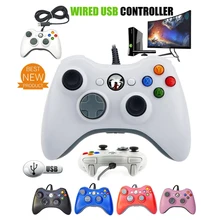 Gen Game USB Wired Joypad Gamepad Black Controller For Xbox 360 Joystick For Official Microsoft PC
