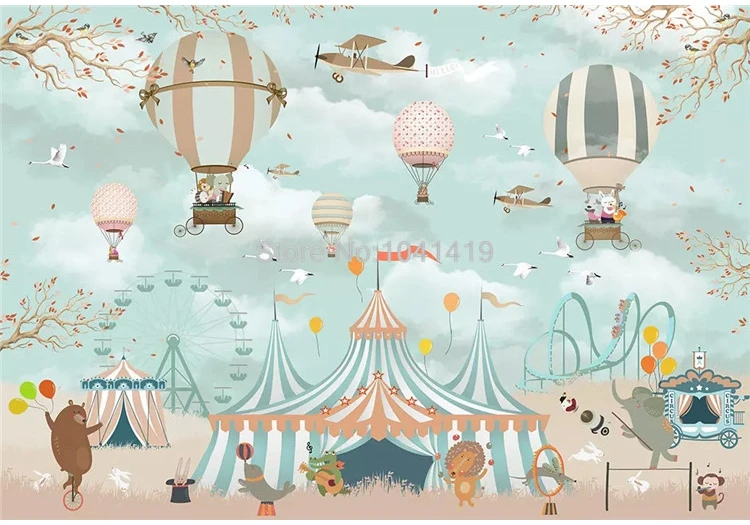 3d, papel de parede para decoração de quarto infantil