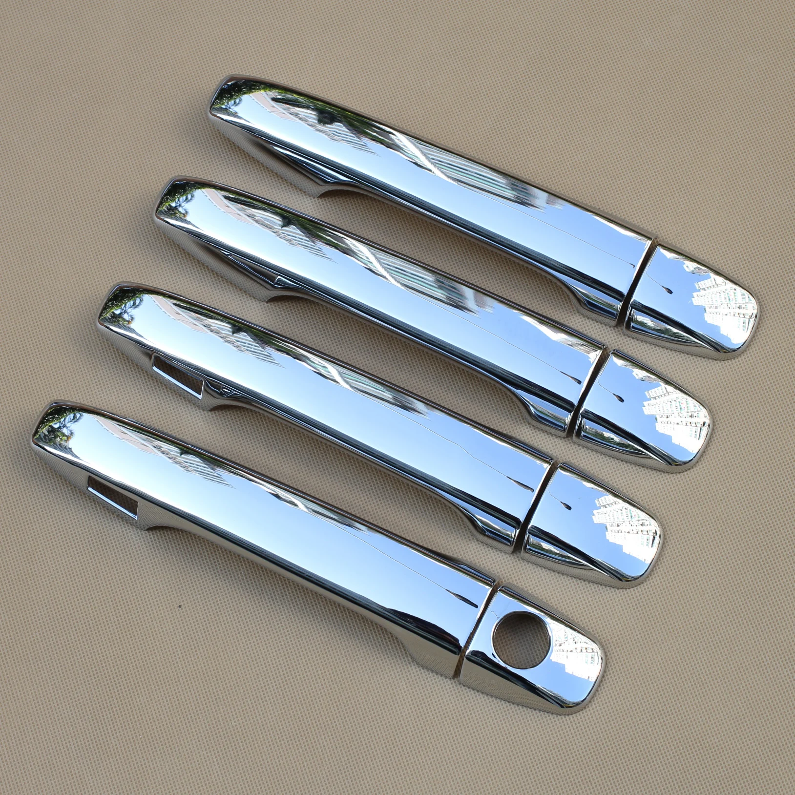 For Subaru XV Forester SJ Outback Keyless Door Handle Cover Protection Chrome Scratch Guardsin