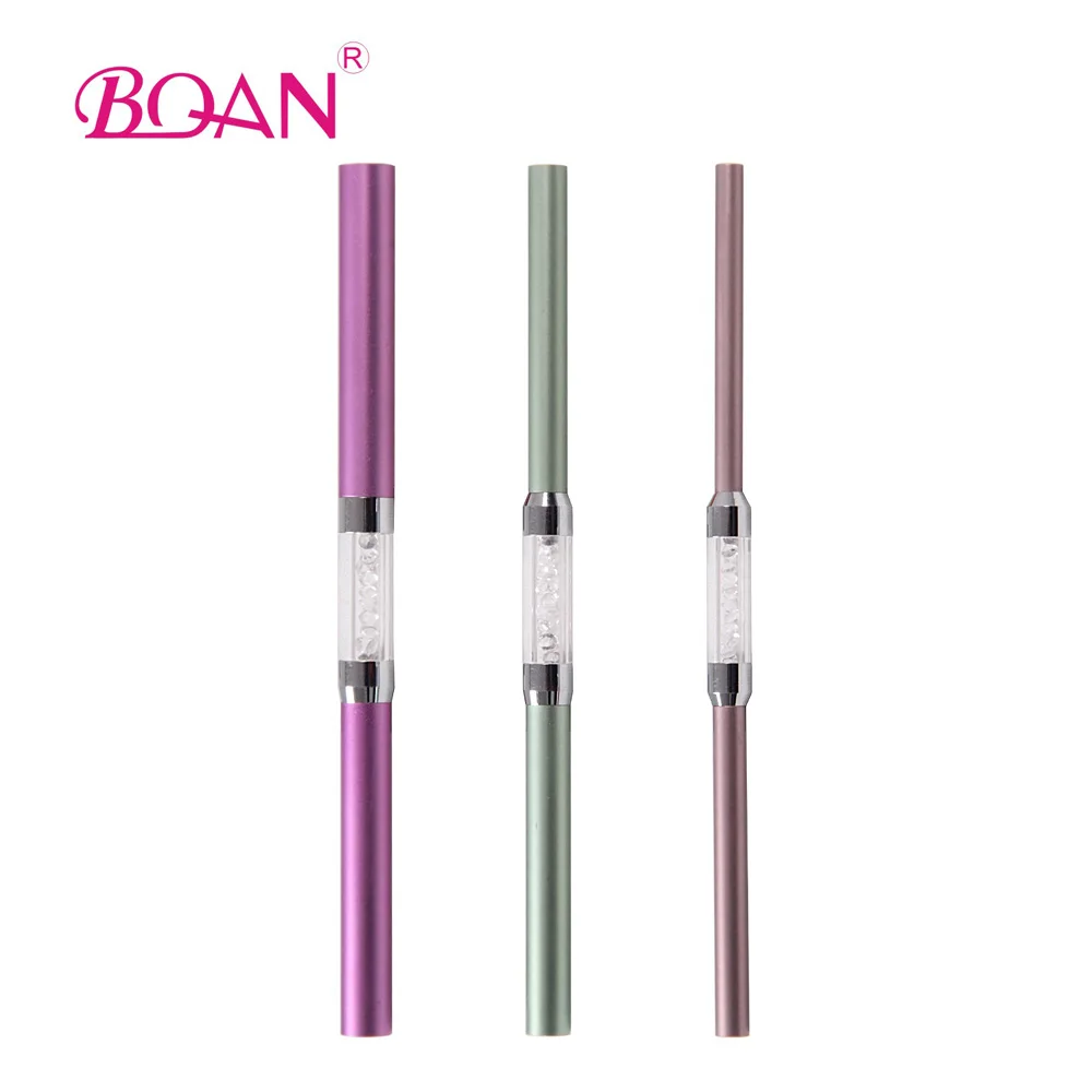 Free Shipping 3PCS Crystal Nail Art C Curve Rod Stick Nail Art Tool Set