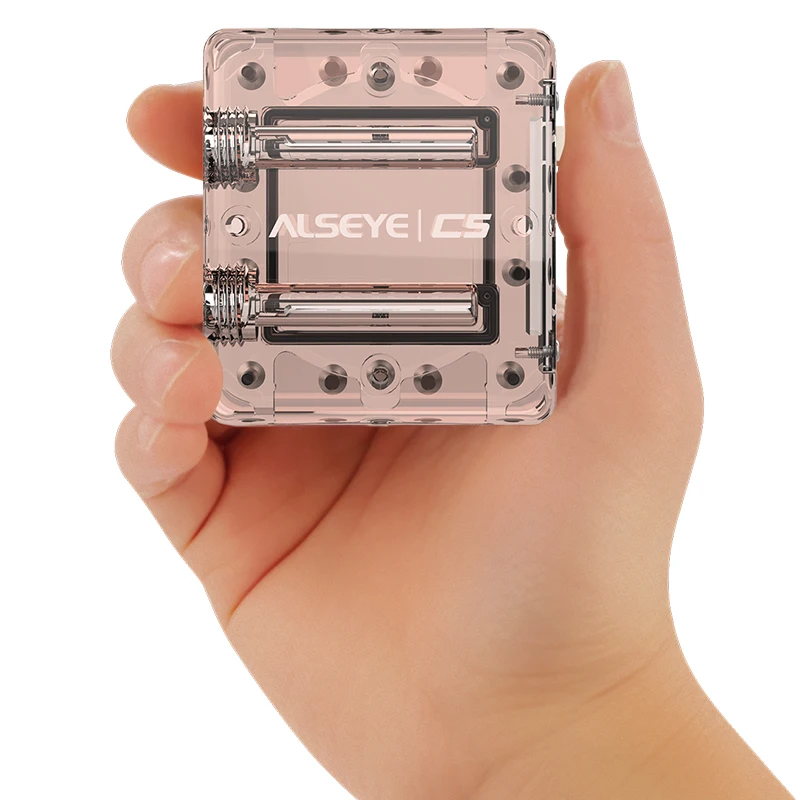 Alseye-bloco Refrigerador de Água Base de Cobre Led Resfriamento a Água para Intel e Amd Lga 775 115x 1366 2011 Am2 Mais Am3 Mais Am4 - Imagem 3