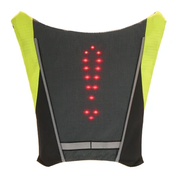 

Lixada USB Rechargeable Backpack Attachment Clip with Remote Control LED Signal Light Sport Safety Bag Gear For Cycling Running