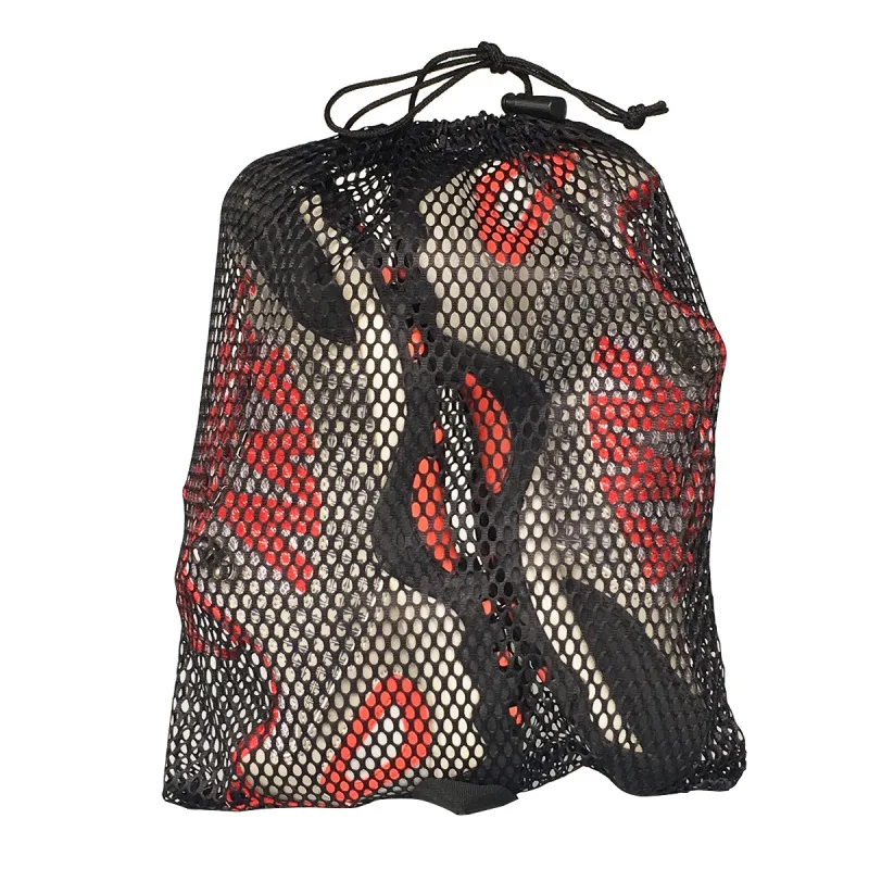 

2 pcs Outdoor Drawstring Storage Bag Polyester Mesh Hanging Bags Hiking Climbing Organization Accessories Dropshipping
