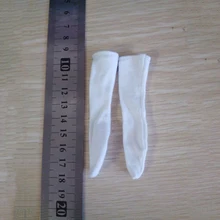 

1/6 Scale White Socks Models for 12''Bodies Figures Accessories DIY