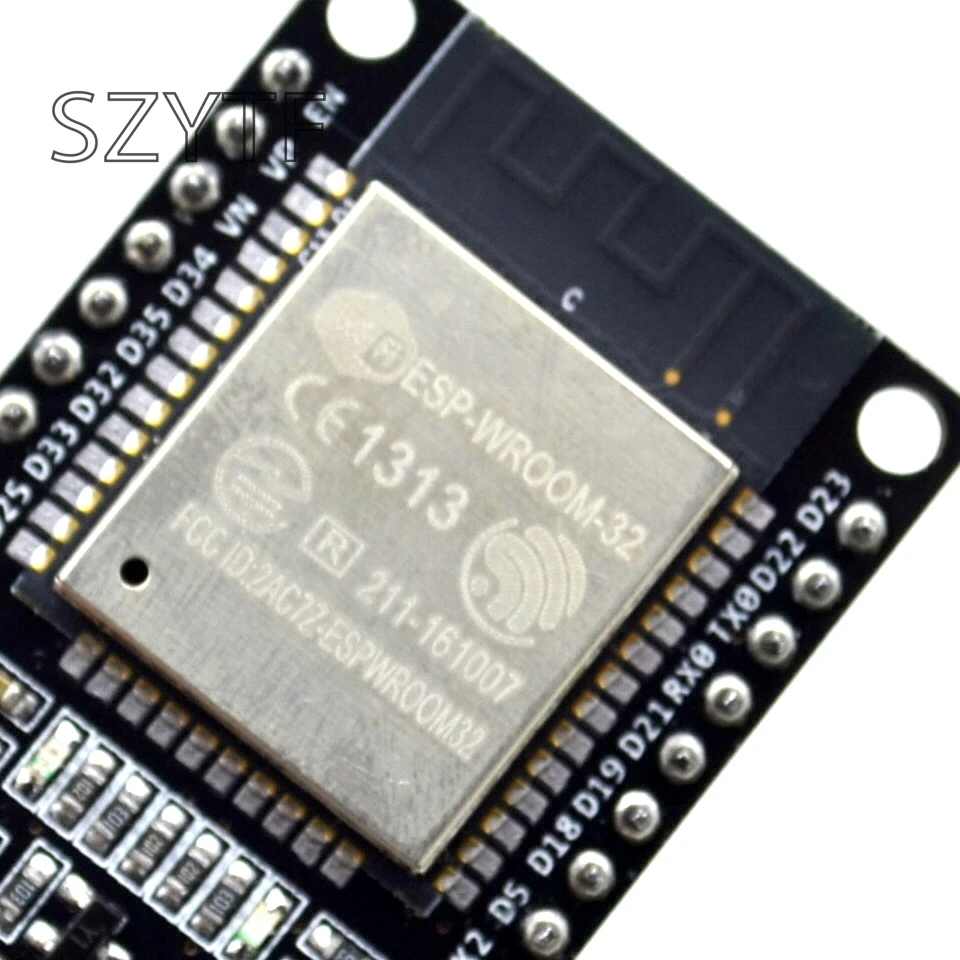 ESP-32 ESP-32S беспроводной WiFi Bluetooth макетная плата 2,4 ГГц Micro USB CP2102 двухъядерный модуль ESP32 с контактами за пределами ESP8266