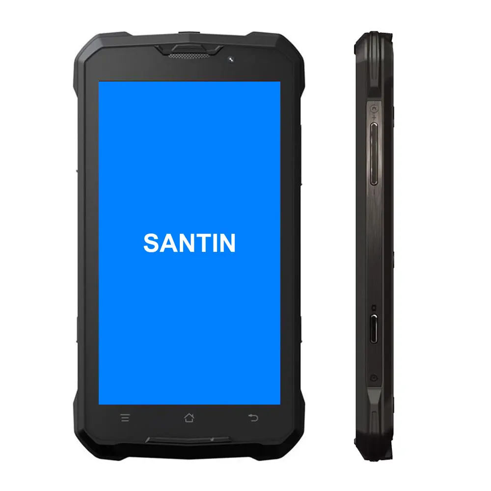 Прочный IP68 Телефон водонепроницаемый ударопрочный " AMOLED экран SANTIN# Armor Plus 16G Octa Core 4G LTE Android сотовый телефон смартфон