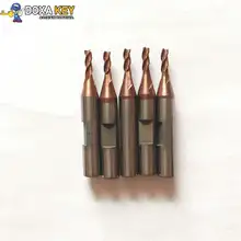 4 шт./лот оригинальное качество Вольфрамовая сталь Кондор мини XC-007 твердосплавное торцевое фрезерование резак для ключей 2,5 мм со слотом XC мини зонд