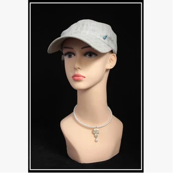 

Free Shipping!! New Arrival PVC Mannequin Male Head Manikin For Display Silk, Hat In Store
