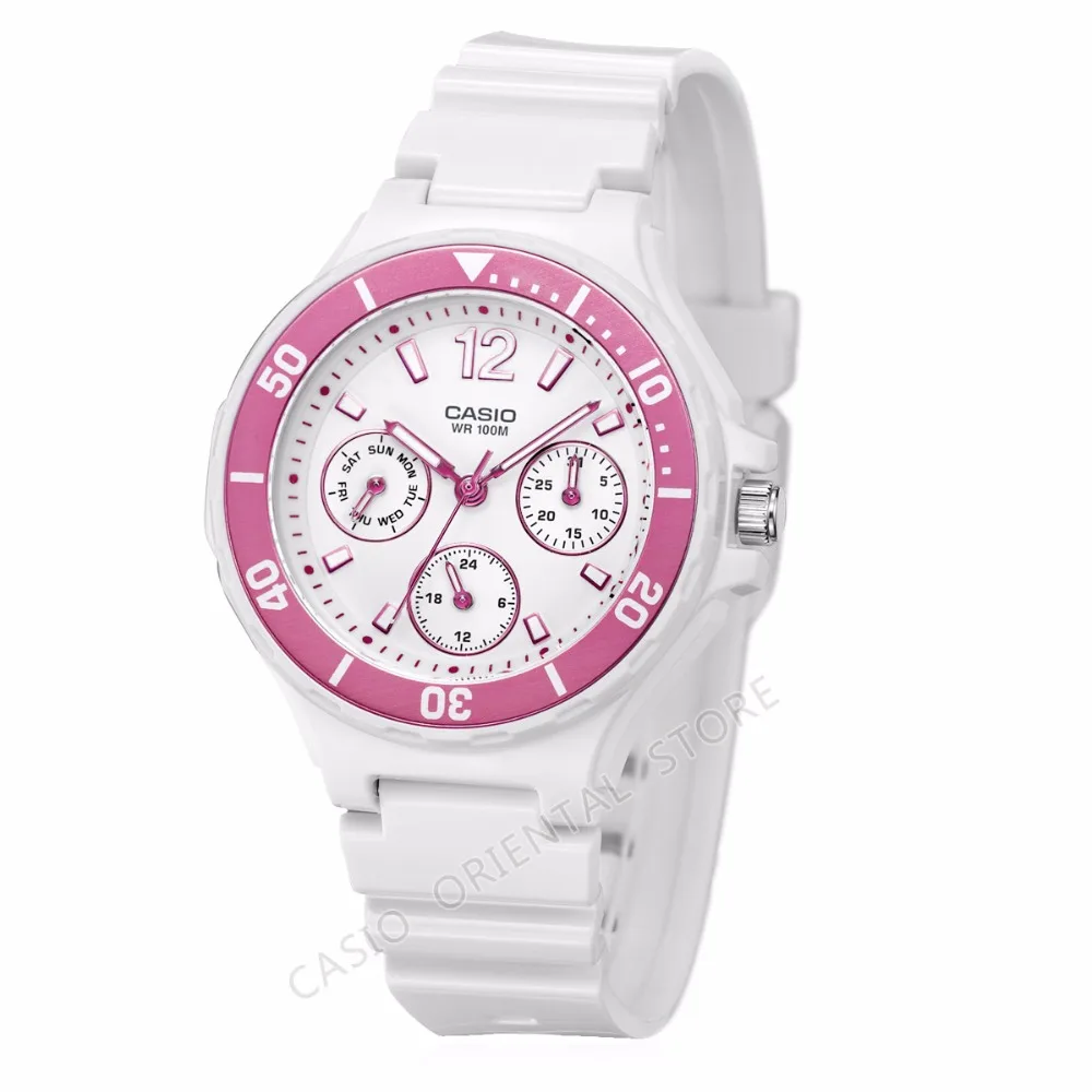Casio watch женщины водонепроницаемый кварцевые часы женщины спорт световой студент стол LRW-250H-4A Relogio Masculino часы