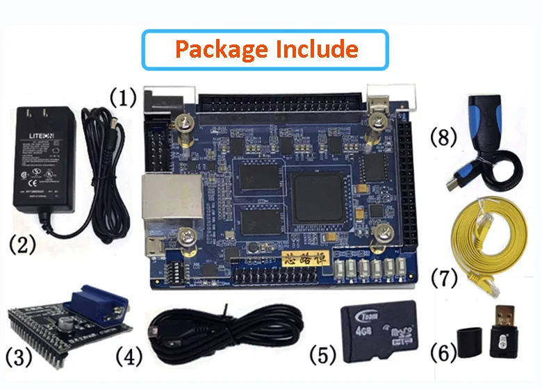 SOC Cyclone V SoC макетная плата, Двухъядерный ARM FPGA, Linux, Zynq