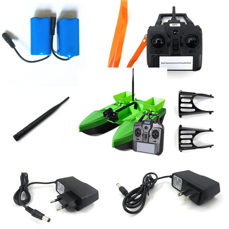 

ntelligent automatic Remote Control Dipping boat 500M RC Bait ship Boat Spare Parts Battery/Water Grass Cover/Charger/Battery