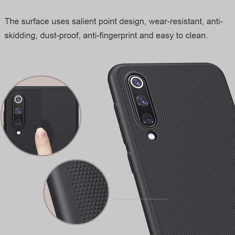 Чехол NILLKIN для Xiaomi Mi9 Mi 9 Se Супер Матовый чехол жесткие пластиковые чехлы телефонов