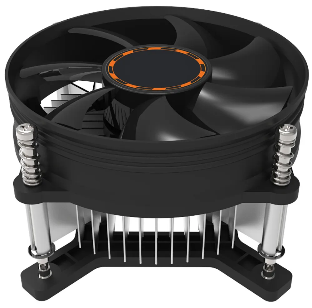 Вентилятор охлаждения Процессор Охлаждающий радиатор с системой охлаждения 7 лезвие для Intel LGA INTEL LGA775 E6850 Процессор охладитель/водяное охлаждение l914#3