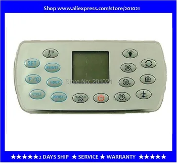 

TCP8-3 / KL8-3 Hot Tub Top Side Panel China Spa Deluxe Controller Button New