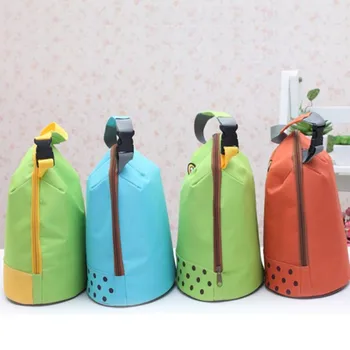 

Portable Bento Pouch Lunch Bag Container Casual Thermal Insulated Cooler Dining Travel Tote Picnic Bag Zipper