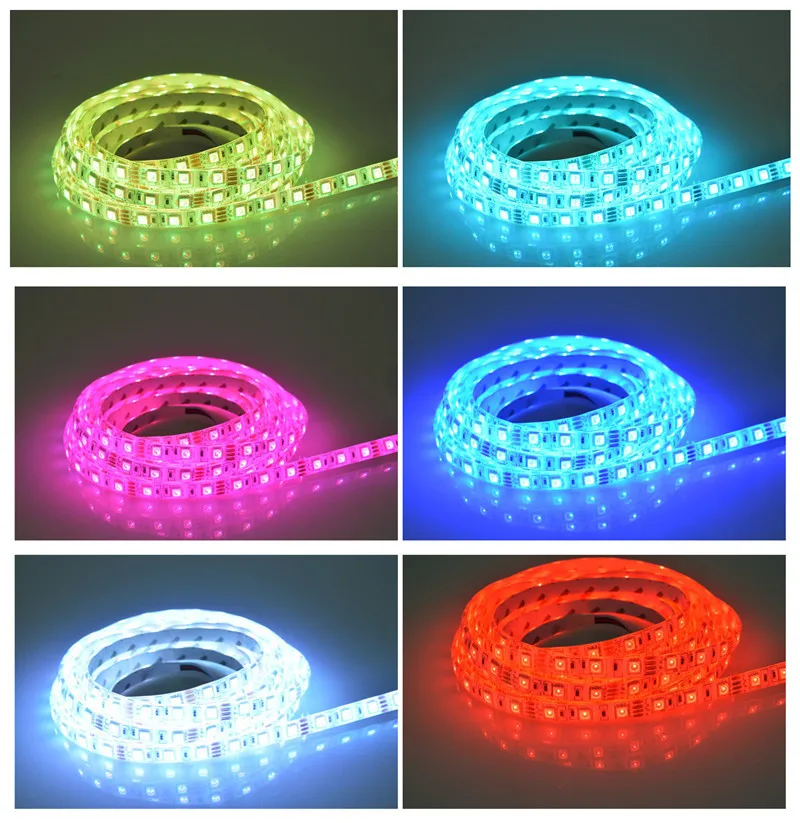 BO светодиодный ENGYE SMD5050 RGB светодиодный свет прокладки Водонепроницаемый 5 M 10 м 15 м гибкая лента + ИК-пульта дистанционного управления и