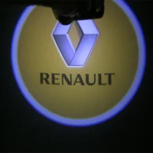 2x LED Car Door Logo Projector Laser Light For Renault Megane 3 Logan Duster Laguna 2 Clio Scenic Captur Laguna Fluence Sandero kemimoto 8200676533 mirror control switch for renault laguna ii megane 2 scenic 2 8200109014 109014