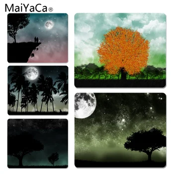 

MaiYaCa Romantic Silhouette Computer Gaming Mousemats Size for 25X29cm Gaming Mousepads