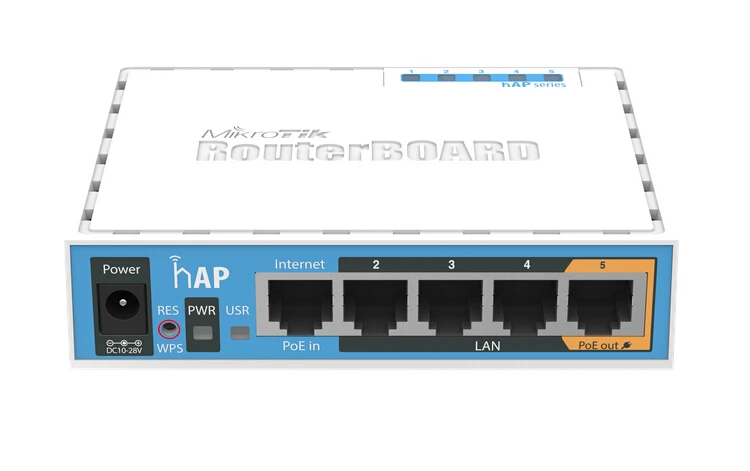 Mikrotik RB951Ui-2nD 5-Порты и разъёмы Gigabit Беспроводной AP 1000 мВт 2,4G Wi-Fi маршрутизатор 2.5dBi