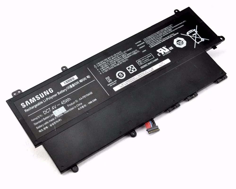 Новые оригинальные Батарея для SAMSUNG NP530U3B NP530U3C NP532U3C NP535U3C NP540U3C NP532U3X NP530U3X NP542U3X NP535U3X AA-PBYN4AB 45WH