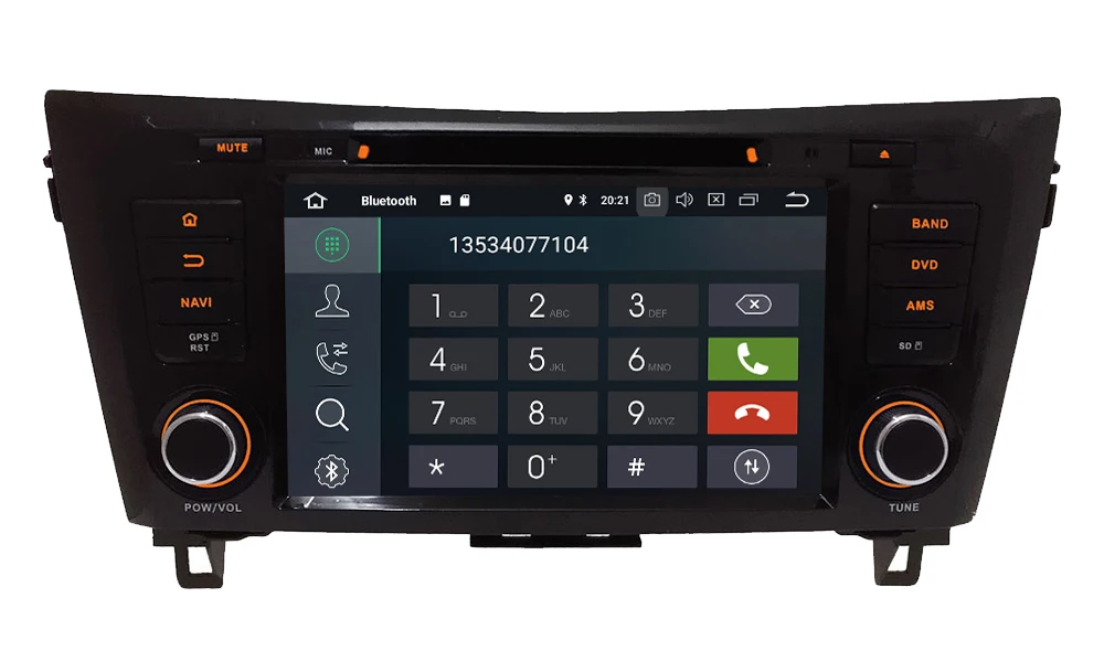 Perfect 8" Octa Core 4G Android 8.1 4GB RAM 64GB ROM Car DVD Multimedia Player Radio For Nissan Qashqai X-Trail Dualis Rogue 2013-2018 1