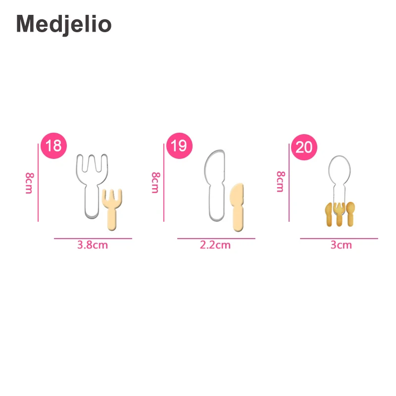Medjelio 20 шт. Хэллоуин Декор формочки для печенья тыква фонарь кондитерские