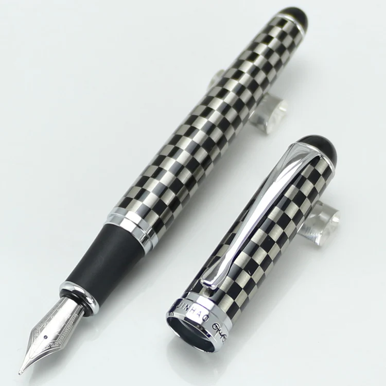 JINHAO 750 перо с широким основанием 0,7 мм авторучка черная шахматная доска puple белый розовый серый 15 цветов канцелярские принадлежности для школы и офиса ручка для письма