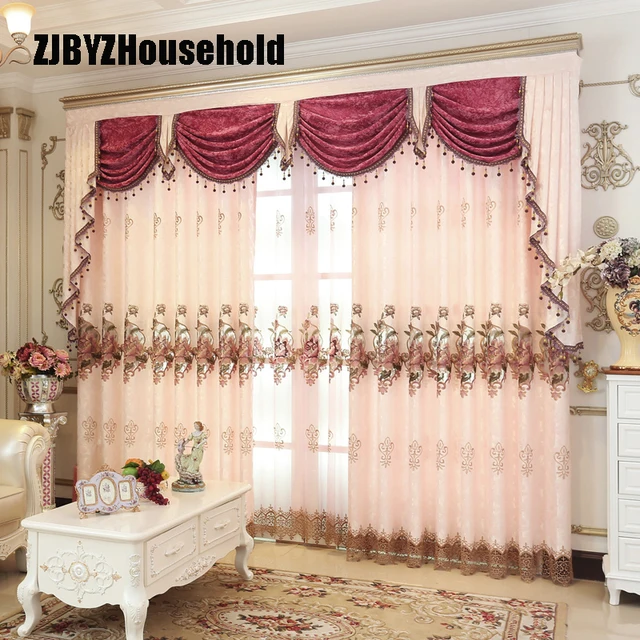 Nueva Cortinas para comedor salón dormitorio Valance tulle lujo ... Nueva Cortinas para comedor salón dormitorio Valance tulle lujo ...