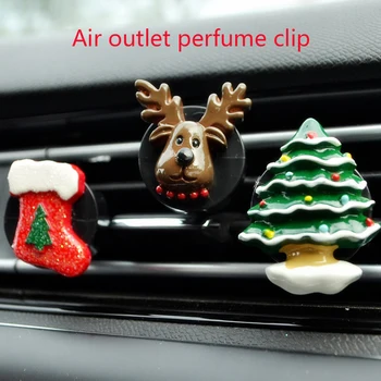 

For Mini Cooper Chevrolet Cruze Aveo Lacetti Seat Ibiza Mazda 3 6 CX-5 CX 3 5 Christmas Car Air Outlet Perfume Clip Freshener