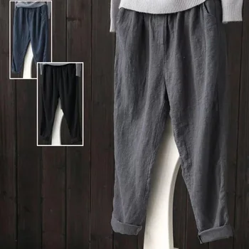 

TESSCARA Brand New Fashion Women Casual Pants Big Plus Size M-5XL Clothes Female Harem Pants Loose Cheap China Clothing