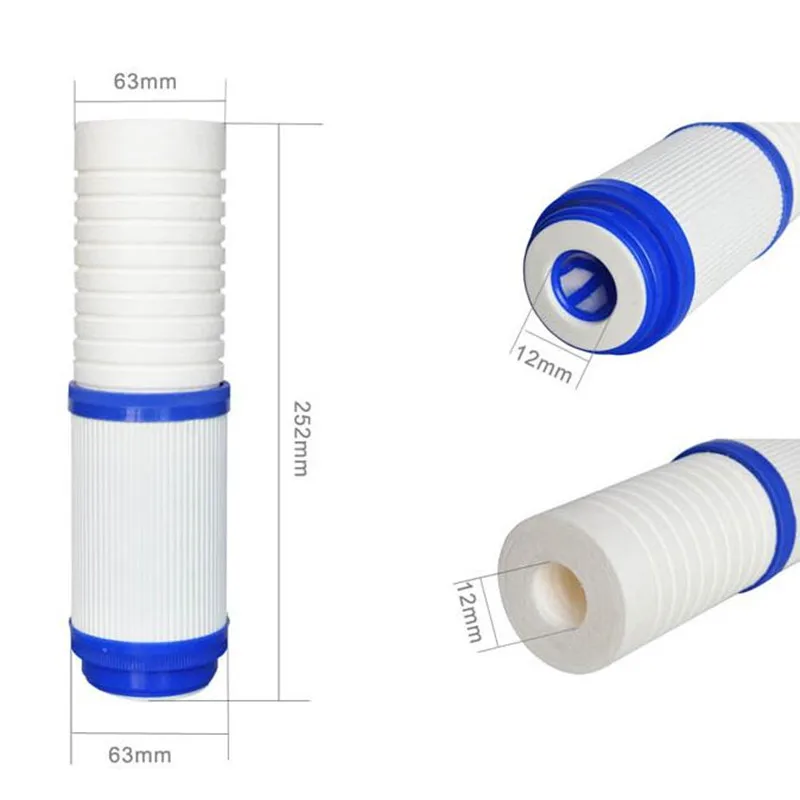 

Double-Effect Composite Water Filter PPF Cotton + GAC Activated Carbon Water Filter Cartridge RO System