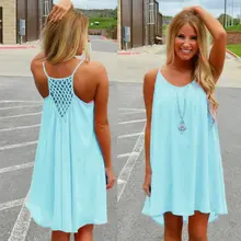 2018 verano estilo mujeres ropa playa fluorescencia femenino verano vestido gasa vestido de las mujeres más tamaño