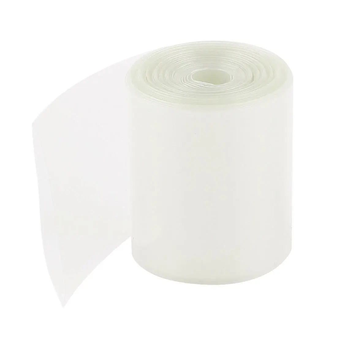 

50mm Width PVC Heat Shrink Tubing Clear 5Meter for 2 x 18650 Batteries